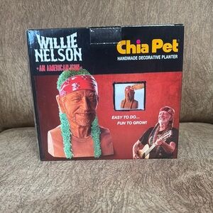 Willie Nelson Chia Pet